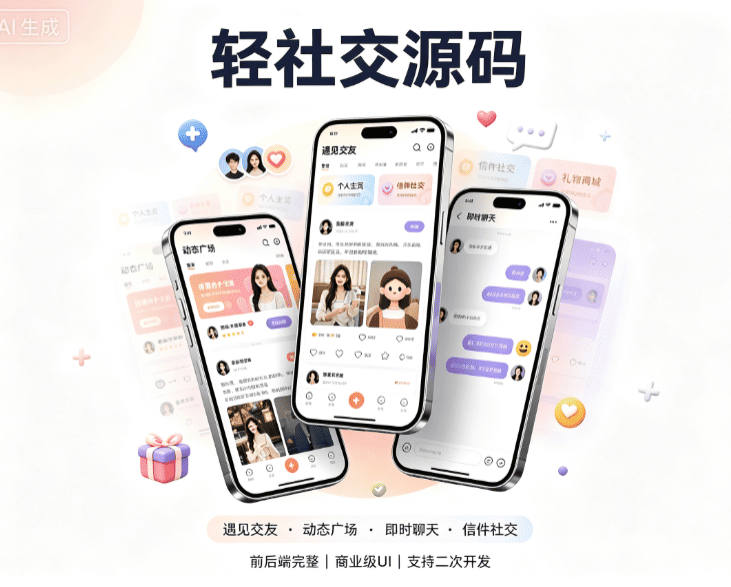 遇见流私密社交项目展示